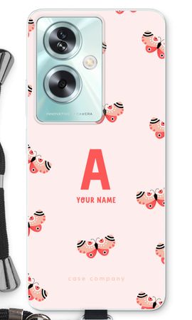 Rosy Butterflies Monogram