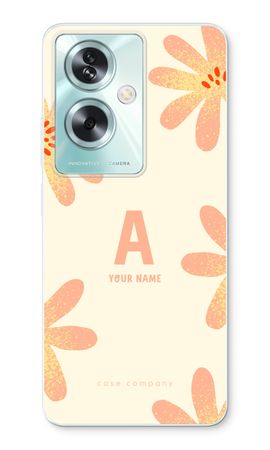 Peach Blossom Monogram