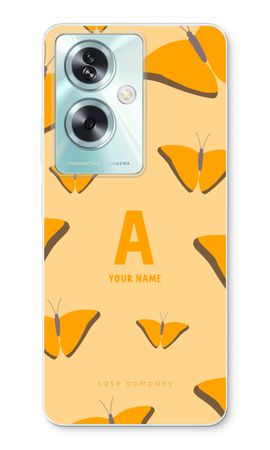 Amber Butterflies Monogram