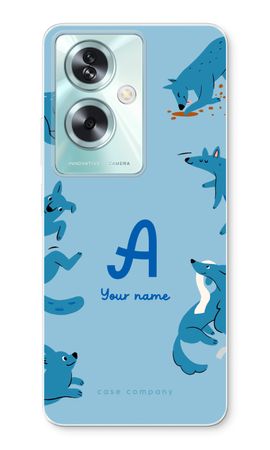 Playful Dogs Monogram