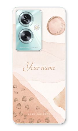 Gold Spots Namecase - Blush