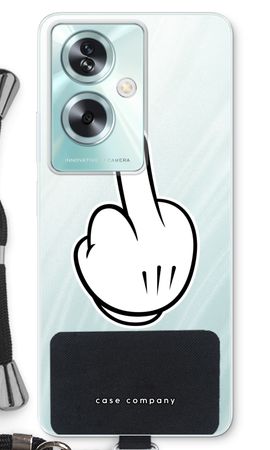 Mittelfinger schwarz