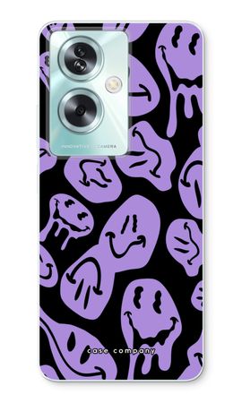 Melting Smiley - Purple