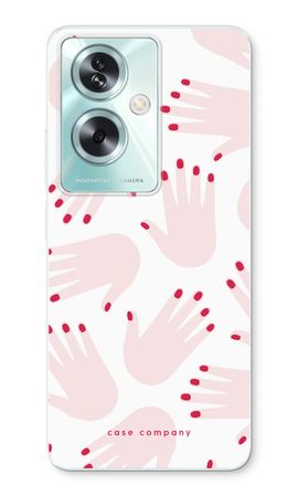 Hands pink