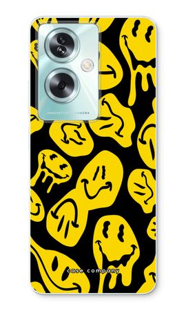 Melting smiley - Yellow