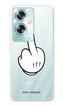 Middle finger white