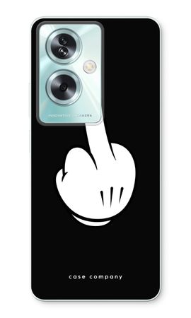 Middle finger black