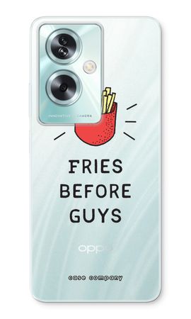 Fries before guys
