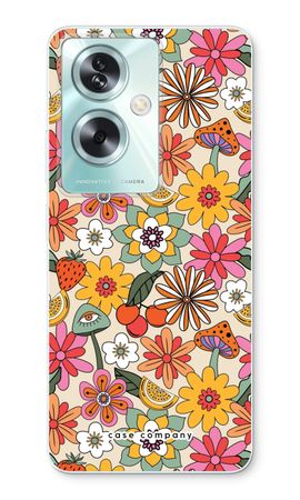 Retro Flowers N°2 - Yellow