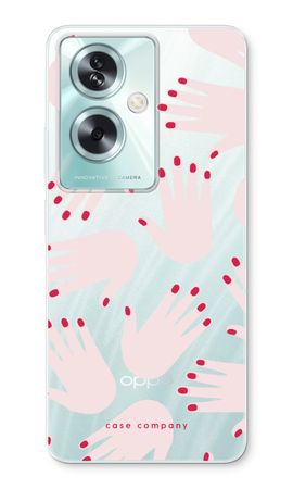 Hands pink