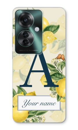 Monogram Lemons, Oranges of Peaches