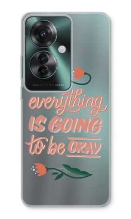 Optimistic flower girl