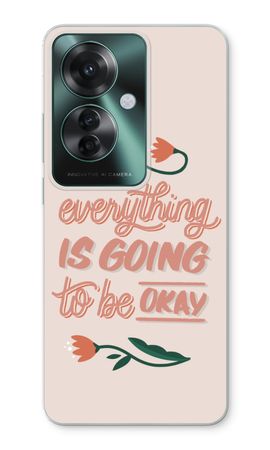 Optimistic flower girl