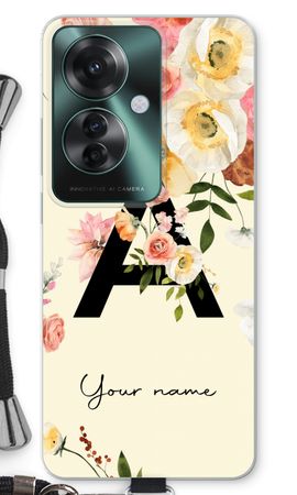 Flirty Flowers Monogram