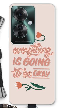 Optimistic flower girl