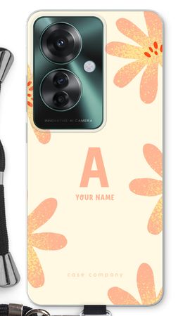 Peach Blossom Monogram