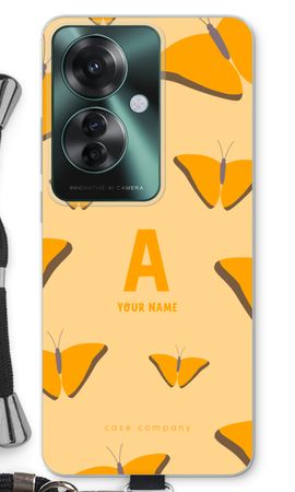 Amber Butterflies Monogram