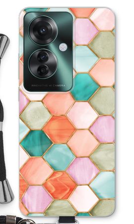 Hexagons in stained glass