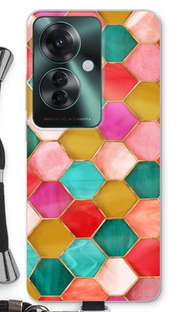 Hexagons in stained glass