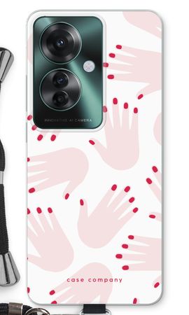 Hands pink