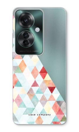 Coloured triangles pastel