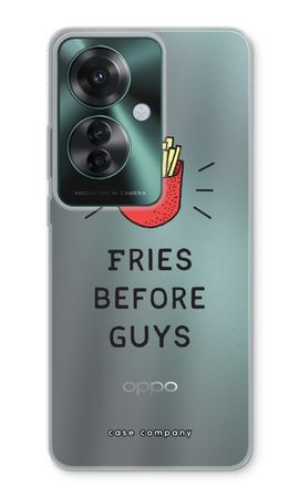 Fries before guys