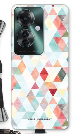 Coloured triangles pastel