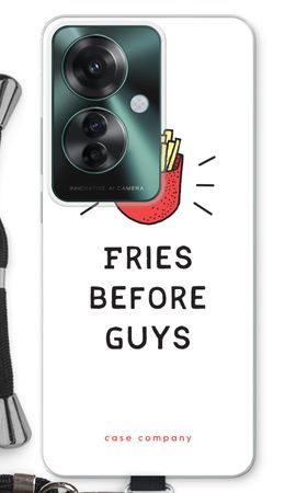 Fries before guys