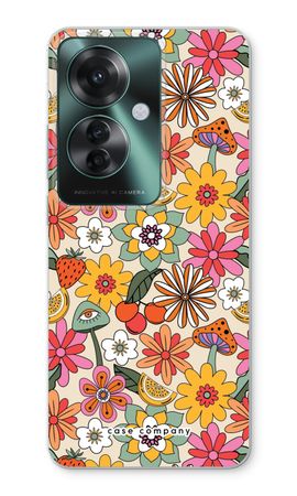 Retro Flowers N°2 - Yellow