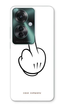 Middle finger white