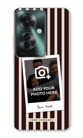 Polaroid - Retro, Mehki ovitek Oppo Reno 11 F