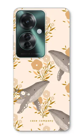 Floral Whales, Mehki ovitek Oppo Reno 11 F