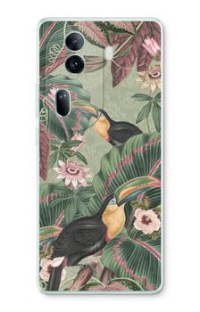 Tropical jungle toucan