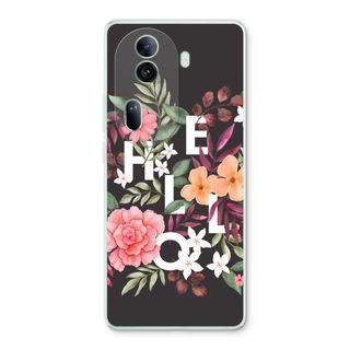 Hello in flowers