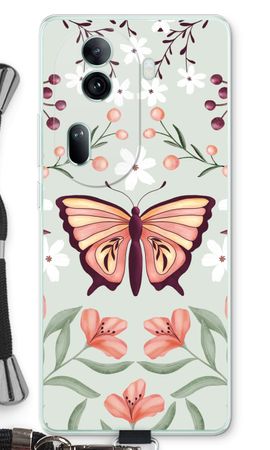 Butterfly in a floral world