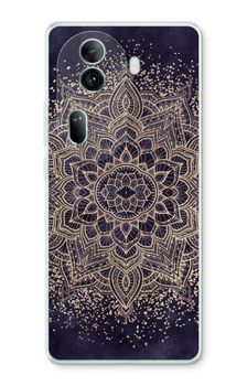 Goldenes Boho-Mandala