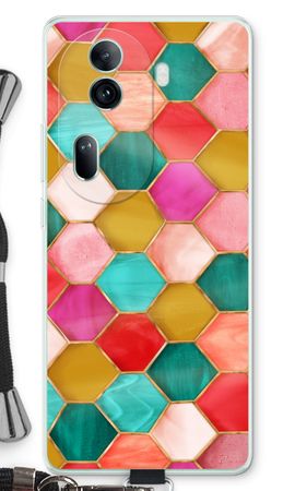 Hexagons in stained glass