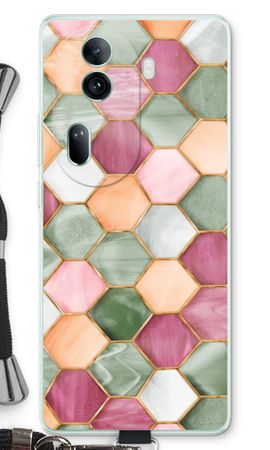 Hexagons in stained glass