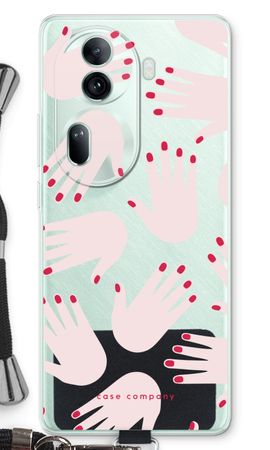 Hands pink