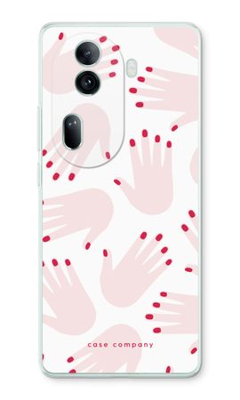 Hands pink