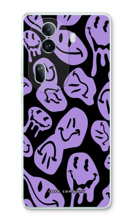 Melting Smiley - Purple