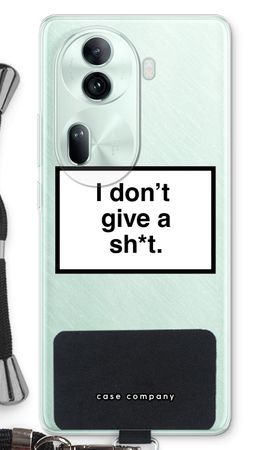 Don't give a shit