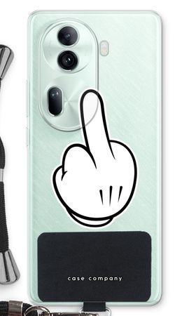 Middle finger black