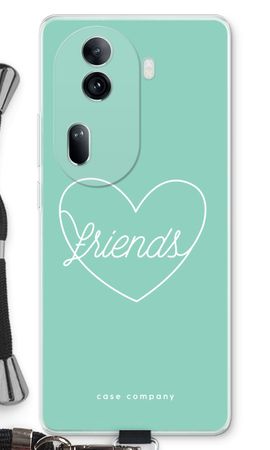 Friends heart pastel