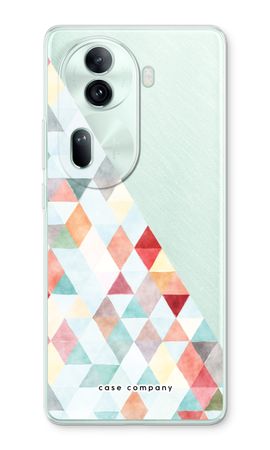 Coloured triangles pastel