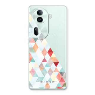 Coloured triangles pastel