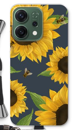 Sunflower and bees