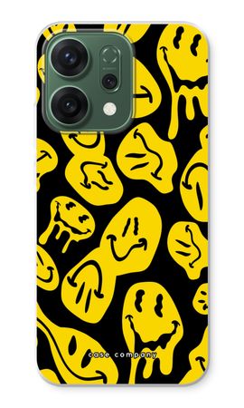 Melting smiley - Yellow