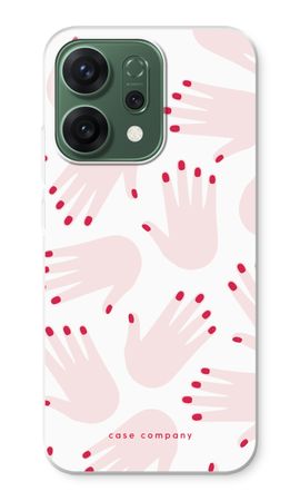 Hands pink