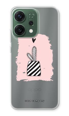 Black and white cactus